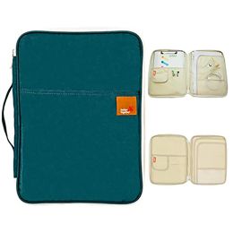 Briefcases Multifunction Document fileDaily Pouch Universal Documents A4 Holder Travel Case for Laptop Macbook and Small Electronics