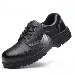Boots Price Anti Hit And Stab Slip Refractory Flower Waterproof Steel Cap Safty Shoes For Factory Worker