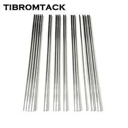 China Titanium Alloy Bar Manufacturers Diameter 10mm L 500mm 5Pieces Astm b348 Gr5 6al4v Eli Titanium Bar/titanium Rod