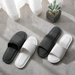 Slippers Ruiliya For Men Summer Home Use Indoor Plastic Soft Bottom Bathroom Shower Women