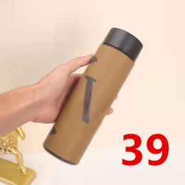 Designer Thermal Mug Touch Display Temperature Luxury 304 Stainless Steel Thermos Cup Home Portable Cup 37-39