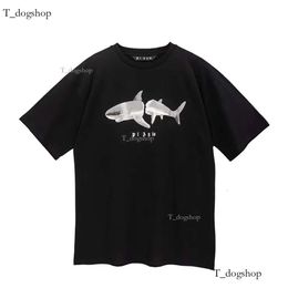 Palms Tshirt Mens Women T Shirts Designer Angle T Shirt Short Sleeve Summer Fashion Brand Leisure Tee Cottons Shark Print Tops Clothing Size S-xl 655
