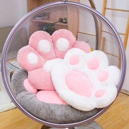 Cute Pillows Soft Comfortable Lazy Sofa Cushions Office Seat Cushion Cat Paw Chair Plush Toy