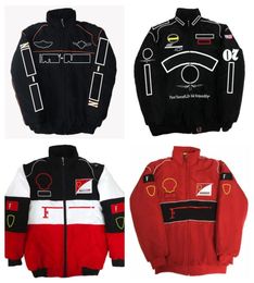 2022F1 team racing suit new full embroidered logo autumn and winter cotton jacket spot s7757234