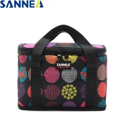 Bags SANNE 9L Insulated Thermal Cooler Bag 6 Cans 330ML Bear Thermal Waterproof Portable Insulated Lunch Bag Can Carry Drink Coke