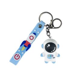 Cartoon 3D Astronaut keychains Anime Space Robot Spaceman Keyring Alloy Gift for 4475641
