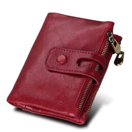 Wallets Short Men Wallet Genuine Leather Wallet Men Coin Purse Male Cuzdan Women's Wallet Women Purse Card Holder Driver Licence Holder