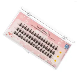 False Eyelashes Individual Cluster Lashes Lengthening Wispy Stable Curl For Daily Party Official Makeup