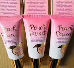 makeup Peach perfect comfort matte foundation 3colors 48ml Face cream High quality5342766