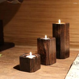 Candle Holders Wooden Candlestick Holder Wedding Party Table Decors Gifts Free ElimElim