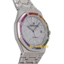 Audemar Pigue Men's Watch Trusted Luxury Watches Audemar Pigue Royal Oak Automatico Oro Diamanti Uomo Orologio APS Factory