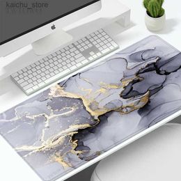 Mouse Pads Wrist Rests Mouse Pad Gaming Fashion Marble Aesthetics XL New Home Custom Mousepad XXL Mechanical Keyboard Pad Office Accessories Y240419