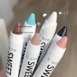 Eyeliner Matte White Lying Silkworm Highlighter Pen Eyes Corner Brightening Pearl Highgloss Eyeliner Waterproof Glitter Eyeshadow Stick