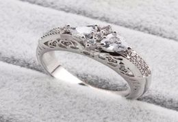 Wedding Rings WYJZY Exquisite Fashion Gothic Style Mainstream Ring For Women Ladies Engagement Jewelry3248611