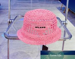 Handmade Crocheted Hat Bold Straw Hats Summer Hollowout FaceLooking Small SunProof Hat Breathable Thin Woven2199866