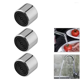 Kitchen Faucets 3pcs Basin Faucet Tap Philtre Kit With 22mm Internal Thread Sink Aerator Replaceable Nozzle