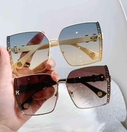 2022 Classic Retro Fashion Square Frame Women Vintage Sun Glasses Luxury Brand Design Sunglasses Female Elegant Shades Y2206245790806