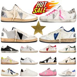 Luxury Casual Shoes Italy Brand Mens Womens Ball-star Star Shoe Loafers Dirty Old Sneakers Outdoor Sports Designers Nappa Leather Plate-Forme Platforme Trainers