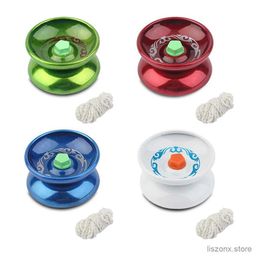 Yoyo Random Color Alloy Magic Yoyo Professional High Performance Speed Cool Alloy Yoyo Leisurely Walk Ball Children Games New Arrival