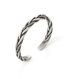 Bangle 2021 Man Bracelet Cuff For Men Wide Open Adjustable Braided Weave Style Wrap Jewellery Gifts4672217