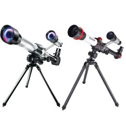 Telescopes Hd Astronomical Telescope Children Students Stargazing Monocular Teaching Aids for Science Experiment Simulate/camping