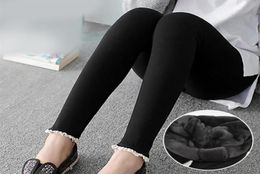 Maternity Bottoms Autumn And Winter Women Clothing Clothes Leggings Thickened With Velvet Pregnant Trousers Warm Pants6036024