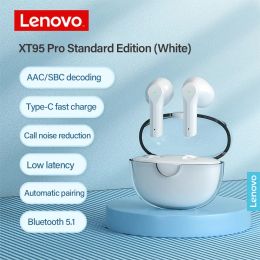 Padrão XT95Pro, fone de ouvido não luminoso Bluetooth para ThinkPlus Wireless Binaural TWS5.1 jogos esportivos