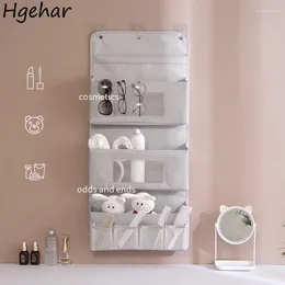 Storage Bags Large Capacity Multi-function Household Dormitory Portable Hanging Makeup Organizer Creative Wall Folding Home