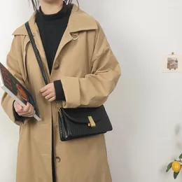 Drawstring High Sense Small Bag Female 2024 Fashion Texture Shoulder Western Style Messenger