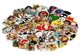 5 Sets250PCS Japanese Anime Series Stickers Trolley Case Computer Electric Car Waterproof PVC Stickers5423078