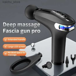Electric massagers Portable Massage Gun Percussion Massage Machine Professional Deep Muscle Massage Machine Used for Relaxing the Body Neck and B Y240504 E3EL