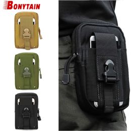 Packs Men Tactical Molle Pouch Belt Waist Pack Bag Phone Pocket Military Waist Fanny Pack Running Pouch Travel Camping Bags Soft Back