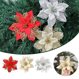 Decorative Flowers Wedding Decorations For Reception Glitter Gold Onion Christmas Decoration Flower And Silver Red Silk Floor Vases