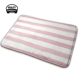 Carpets Striped 3D Soft Non-Slip Mat Rug Carpet Cushion Mouth Face Protector Cover Pink Pretty