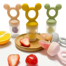 Pacifiers# 1pcs Silicone Baby Fresh Fruit Feeder Teether Nutrition Feeder for Baby Food Feeder Fruit Pacifier Baby Soother Teether ToysL2403