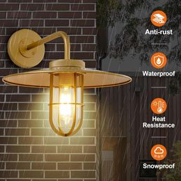 Farmhouse Outdoor Light Fixture for House Entrances and Garages - D137i Nchg Old Front Porch Lighting, External Lights for Outdoor House Lighting