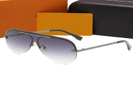 Pilot Fashion Sunglasses Brand Designer Letter Eyeglasses Frame Outdoor Party Sun Glasses For Men Women Multi Colour S162082292
