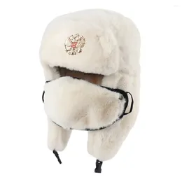 Berets Warm In Style With Ear Flap Snow Caps For Men And Women Comfortable To Wear Easy Clean