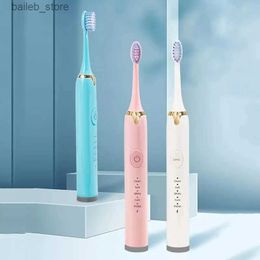 Toothbrush Powerful Ultrasonic Sonic Electric Toothbrush USB Charge Rechargeable Tooth Brush Washable Electronic Whitening Teeth Brush Y240419