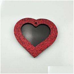 Fridge Magnets Heart Shaped Eva Magnetic Refrigerator Sticker Drop Delivery Home Garden Decor Dhra0