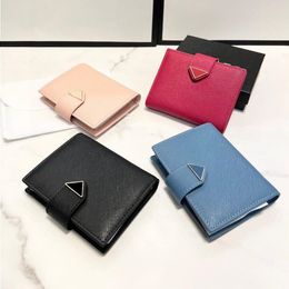 Designer Luxury Wallet Zippy Handbag Solid Colour Bag Genuine Leather Ladies Travel Wallets 11*10cm Lixel