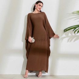 Ethnic Clothing Modest Oversized Abaya Saudi Arabia Turkey Islam Muslim Dress Prayer Clothes African Dresses Women Ka Robe Femme Musulmane d240419