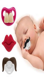 Pacifiers 1pcs Lips Nipple Silicone Soother Pacifier Baby Kiss Infant Toddler Funny Mouth Gifts9712707