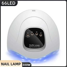 Nail Dryers 66LED UV Nail Drying Lamp Powerful Lamp For Manicure Light For Gel Nails And Motion Sensing Professionals Manicure Equipment Y240419