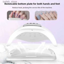 Nail Dryers 180W Powerful Nail Drying Lamp UV LED Gel Polish Drying Lamp With Automatic Sensor Professionals Manicure Salon Equipment Y2404192JSX