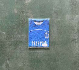 Men's T-Shirts Limited New Trapstar London Men's T-shirt Short Sleeve Unisex Blue Shirt For Men Fashion Harajuku Tee Tops Male T Shirts Fashion Clothing Y46345