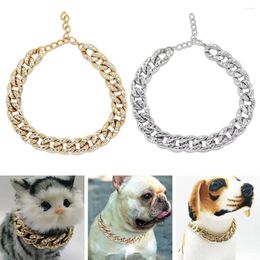 Dog Collars Fashion Adjustable Pearls Dogs Rhinestone Collar Supplies Crystal Diamond Pet Necklace