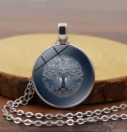 Accsori Tree Of Life Time Cipndery Neckace Mweater Chain Jewelry8281090
