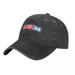 Ball Caps CCM Retro Hockey Logo 2 Cowboy Hat Hiking Vintage Luxury Cap Men Brand Women's