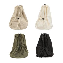 Backpacks Harajuku Crossbody Bags for Women Allmatching Sling Shoulder Bag Drawstring Bucket Bag Japanese Style Casual Bag Purses